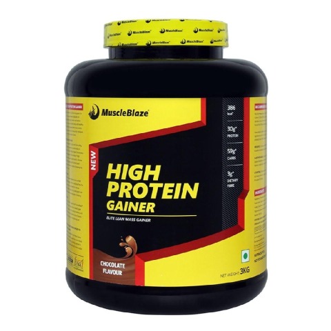 high protein gainer muscleblaze